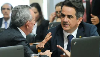 Ciro Nogueira e Benedito de Lira, relator da proposta.