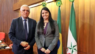 Themístocles Filho e Teresa Britto.