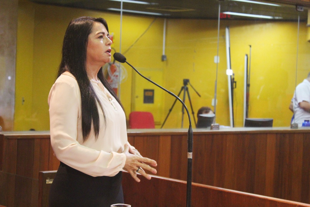 Deputada Teresa Britto (PV).