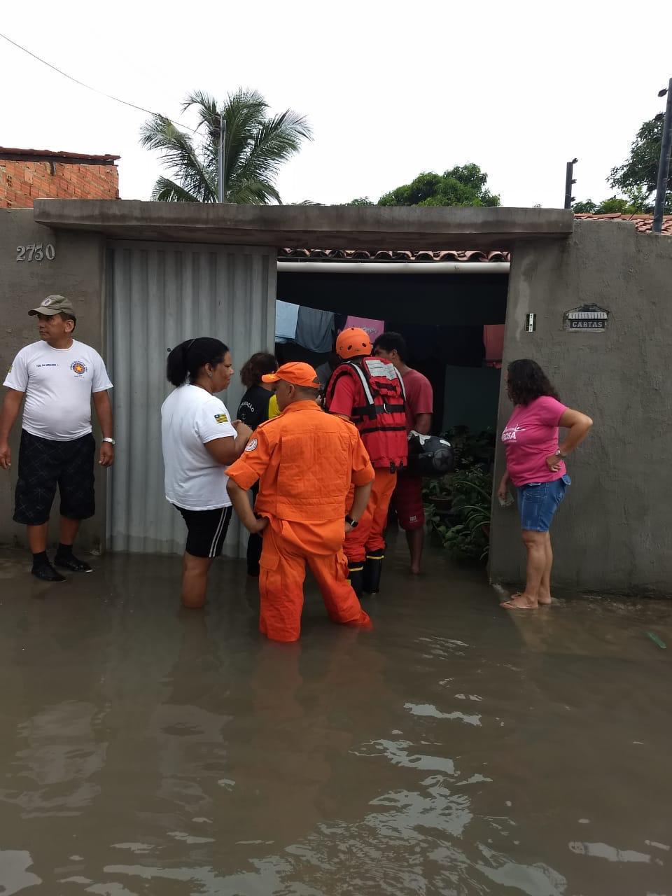 O trabalho foi intenificado na cidade
