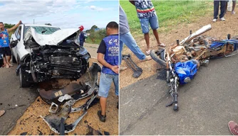 O acidente envolveu dois veículos que trafegavam pela BR-230.