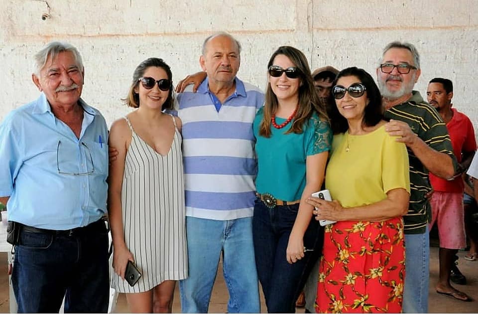 Registro do ex-prefeito durante encontro de campanha do deputado estadual