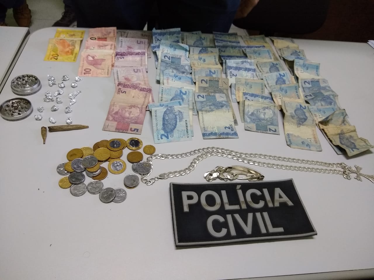 Dinheiro Apreendido