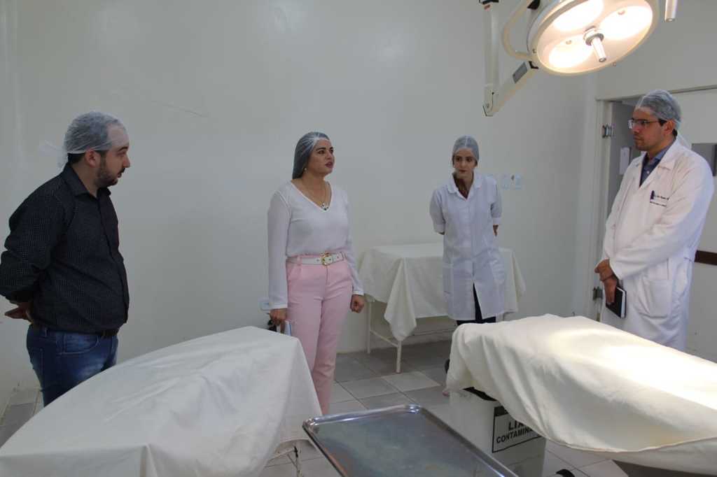 Vistoria no Hospital de Corrente