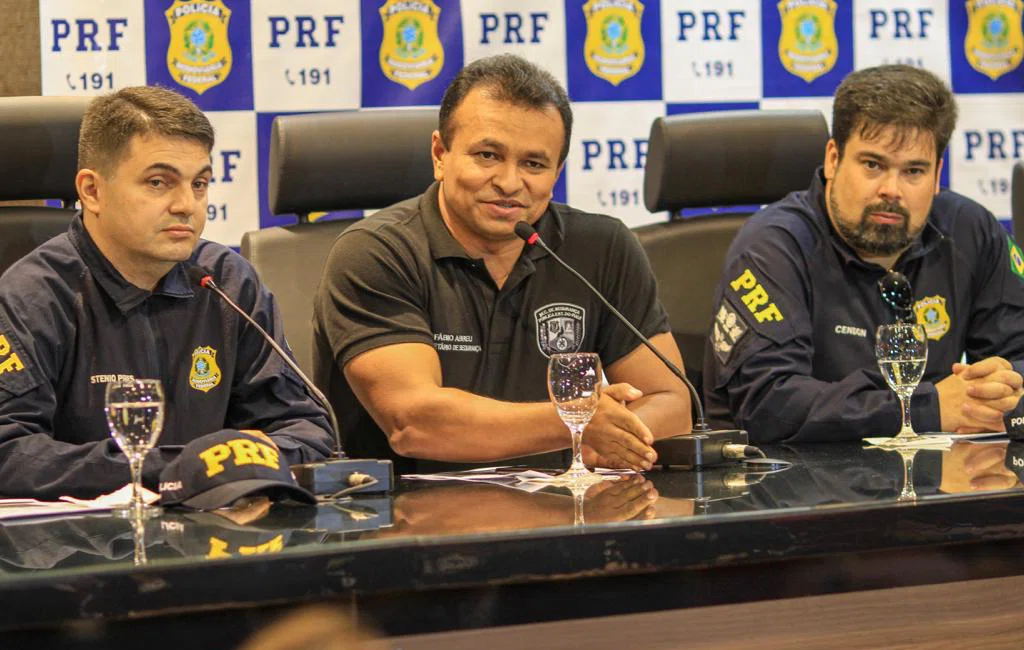 Stênio Pires, Fábio Abreu e Clóvis Cendon.