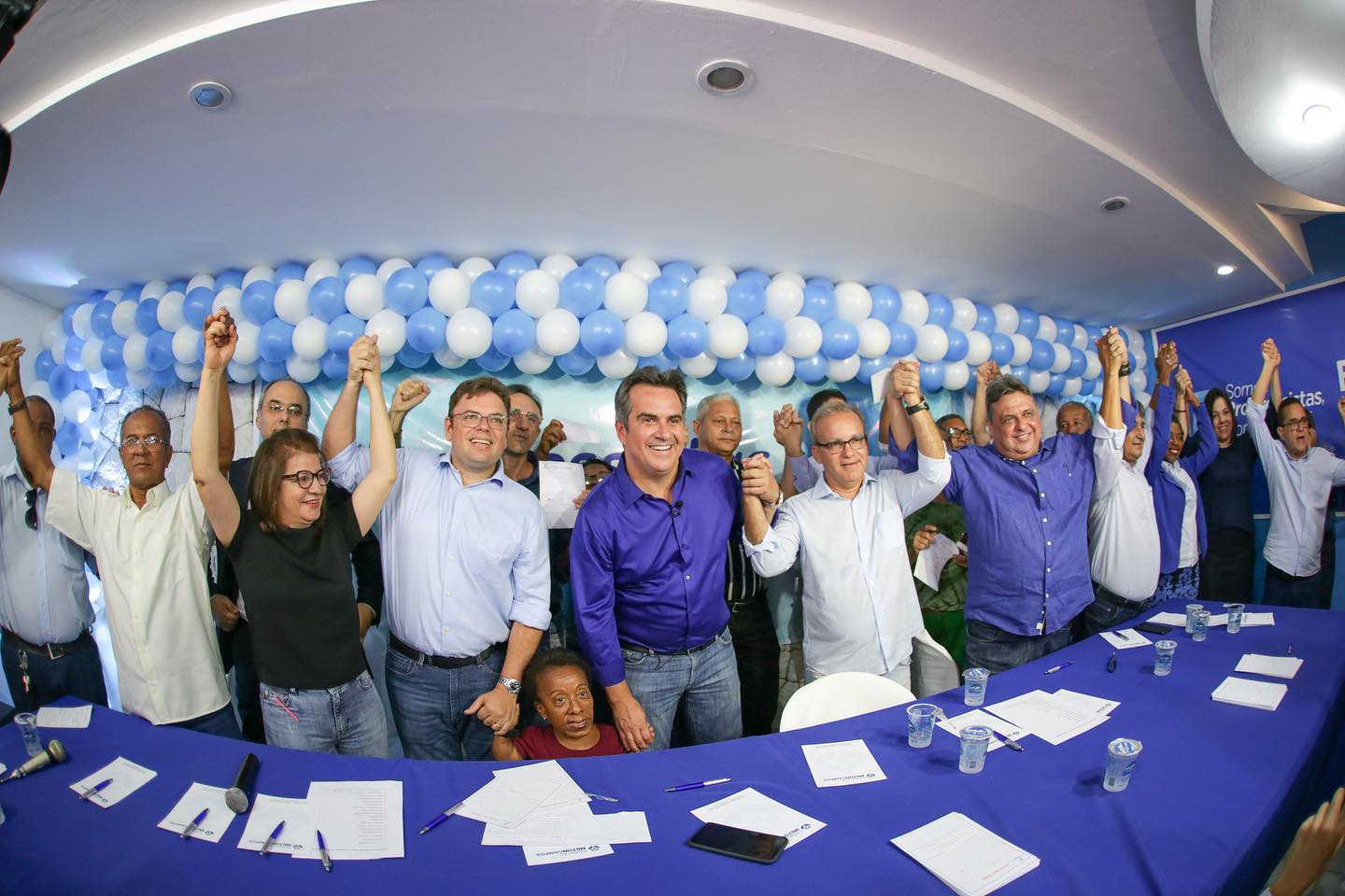 Ciro Nogueira e Prefeito Firmino Filho durante filiações