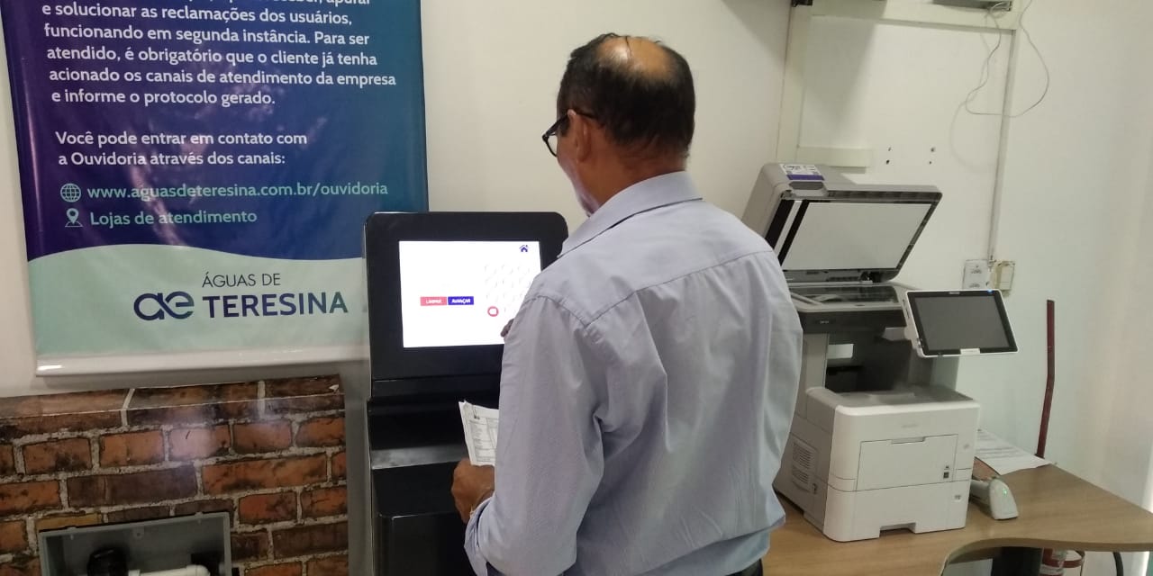 Águas de Teresina disponibilizam terminais de autoatendimento