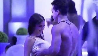 Petrix Barbosa e Bianca Andrade em festa no BBB 20.