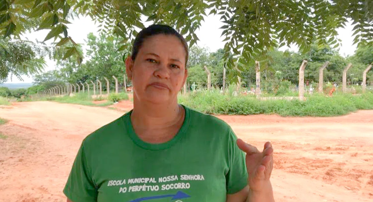 Moradora Rosângela Barbosa