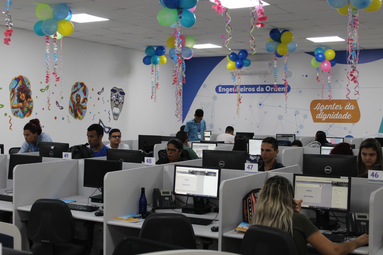 Atendimento pelo telefone ser