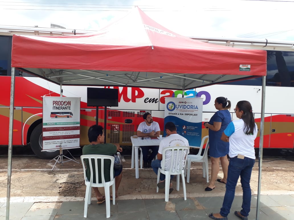 Atendimento do Procon no sul do estado.
