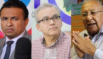 Fábio Abreu, Firmino Filho e Dr. Pessoa