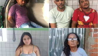 A Força Tarefa da SSP prendeu cinco pessoas na manhã deste domingo (15).