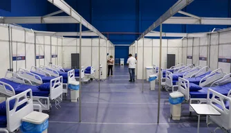 Inspeção no Hospital de Campanha