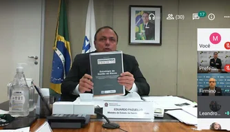 Firmino solicita protocolo único em reunião com ministro da Saúde