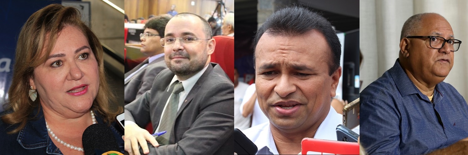 Simone Pereira, Fábio Novo, Fábio Abreu e Kleber Montezuma