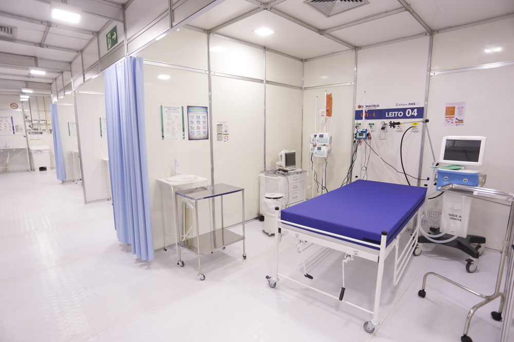 Hospital de Campanha anexo ao HUT