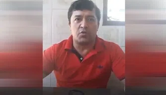 Liédio Luiz da Silva, pré-candidato a vereador pelo PT em Lajes de Muriaé.