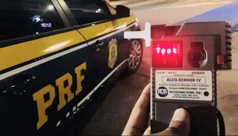 Condutor embriagado é preso pela Polícia Rodoviária Federal