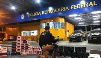 PRF apreende contrabando de eletrônicos avaliado em R$ 160 mil