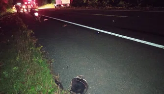 Acidente fatal na BR 230, em Floriano, Piauí.