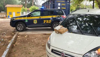 PRF prende jovem com drogas avaliadas em quase R$ 1 milhão em Teresina