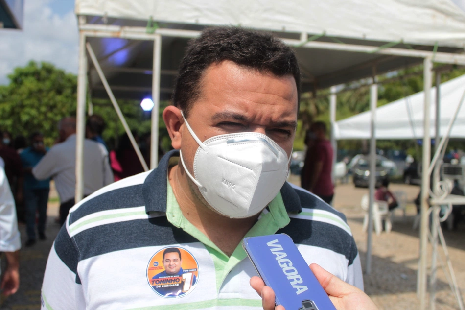 Prefeito Toninho de Caridade (PSD).