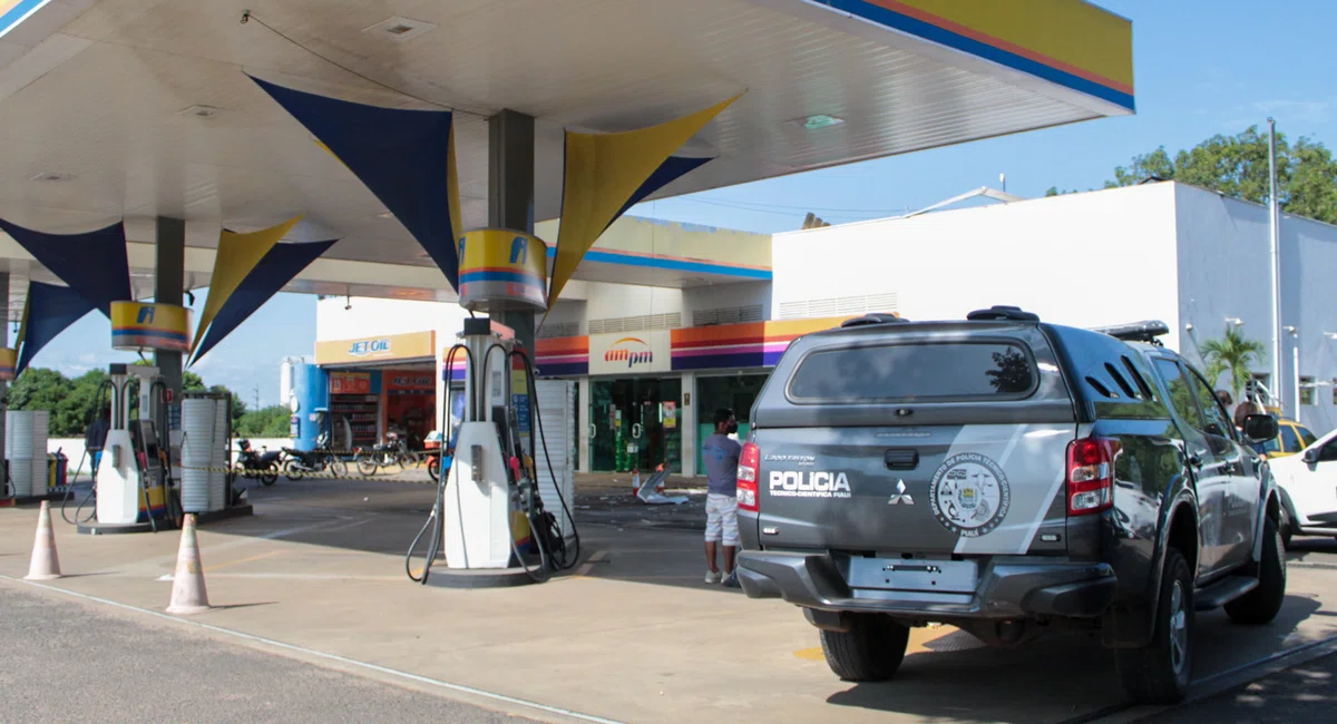 Posto de gasolina é alvo de ação criminosa