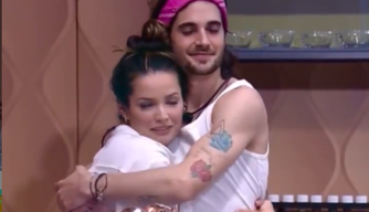 Juliette e Fiuk no BBB 2021.