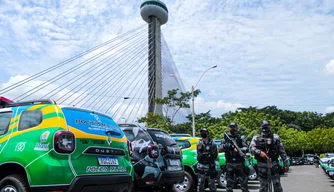 Entrega das novas viaturas da Polícia Militar