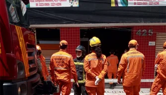 Incêndio em Malharia no Centro de Teresina