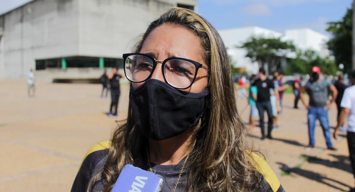 Franklane Pierote trabalha no setor de eventos