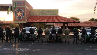 PM realiza Operação Impacto na cidade de Parnaíba.