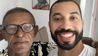 Ex-BBB Gil do Vigor e o pai