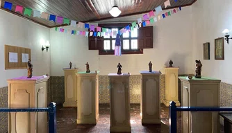 Exposição no Museu de Arte Sacra Dom Paulo Libório, em Teresina.