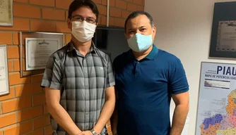 Evaldo Gomes (SD) e Jornalista Weslley Paz