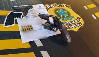 Arma de fogo apreendida