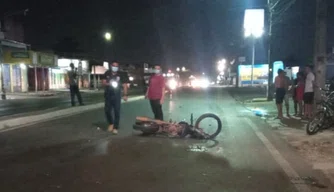 Suspeito de assalto morre em acidente na cidade de Timon.