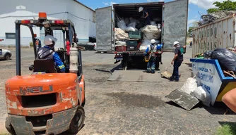 Materiais apreendidos pela Polícia Civil.