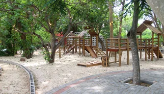 Visita a obra do Parque da Criança em Teresina