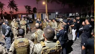 Operação no litoral do Piauí