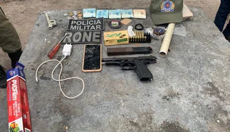 Material apreendido com a adolescente em Barra Grande-PI.