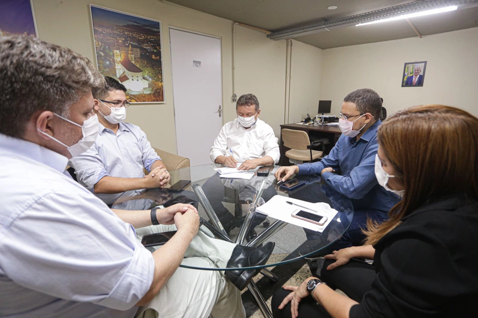 Reunião do Comitê de Operações Emergenciais em Saúde (COE).