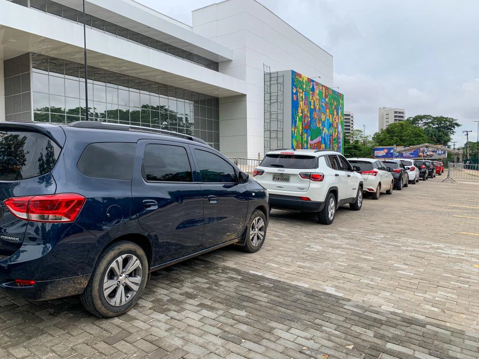 Drive Thru no centro de convenções