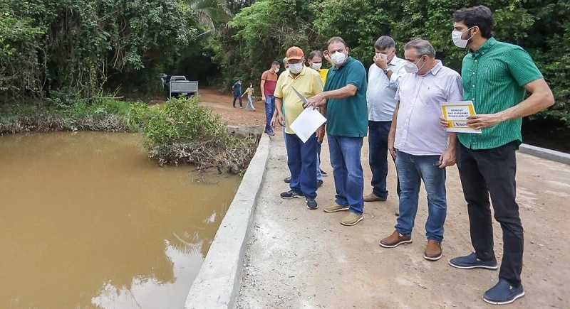 Dr. Pessoa vistoria conclusão de obras na zona Rural.
