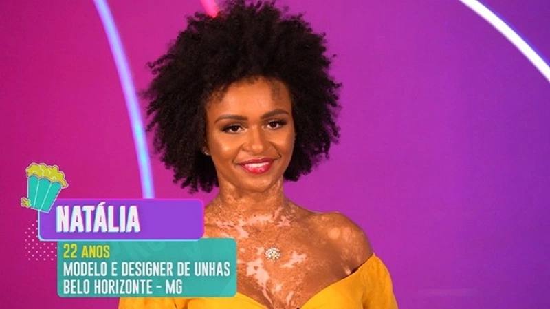 Natália, modelo e participante do BBB 22.