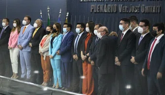 Abertura do ano legislativo na câmara municipal de Teresina