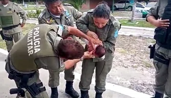 Polícia Militar salva bebê recém-nascida.