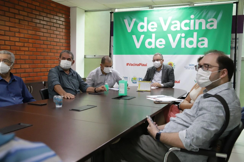 Reunião da Sesapi com o COE Estadual.