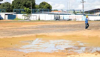 Visita a obra do campo do Bariri na zona norte